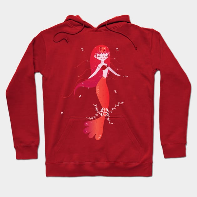 mermay rubi Hoodie by strawberrystyle